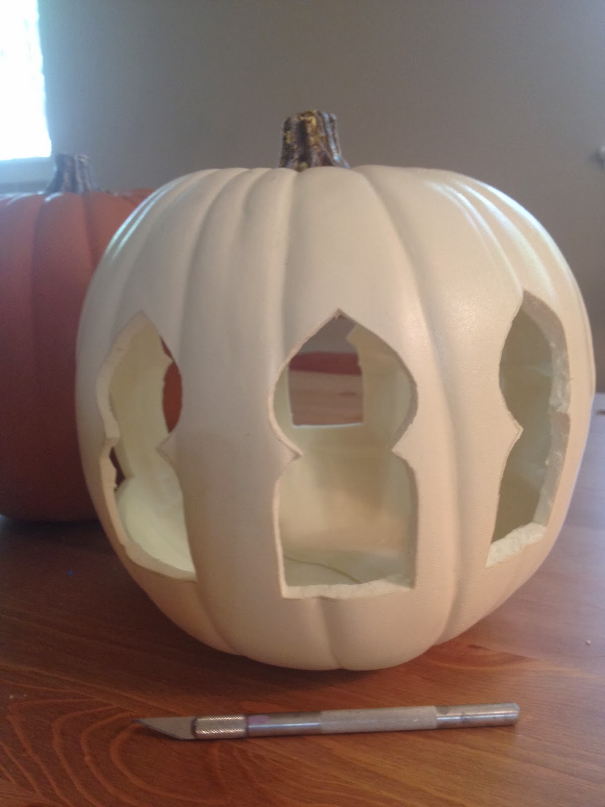 Stained Glass Pumpkins