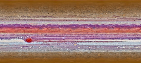 Another Cloudy Day on Jupiter: A Surface Map Based on 8 Filters Data