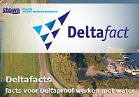 Deltaproof logo. Deltafacts: facts voor Deltaproof werken met water. Bron: http://deltaproof.stowa.nl