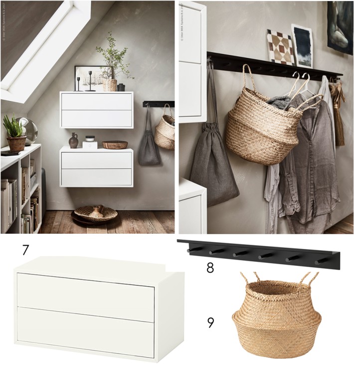 Un pequeño estudio con IKEAHACK y muebles de IKEA