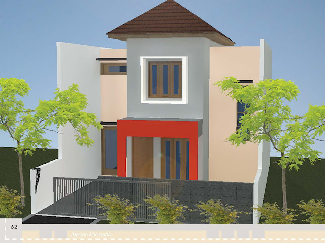 Desain Rumah Minimalis Elegan Desain Rumah Luas Bangunan 80 S D