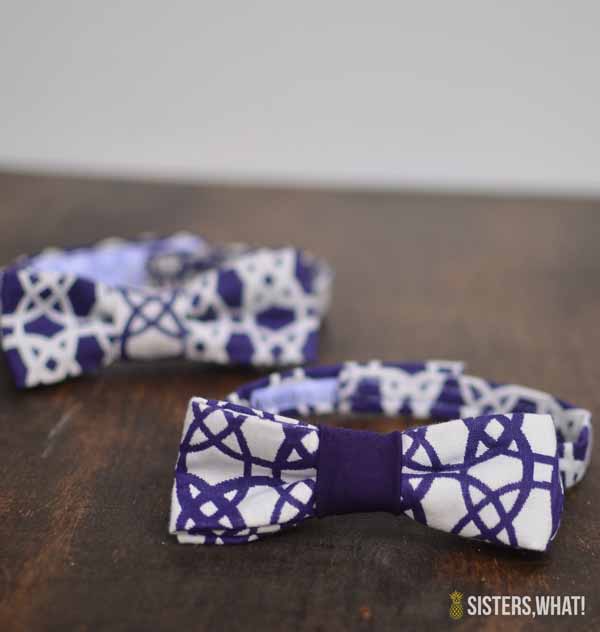 Velcro Bow Ties for Little Men Sisters, What!