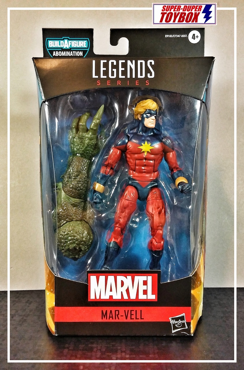 Marvel Legends Mar-Vell from Gamerverse Abomination Build A Figure Wave