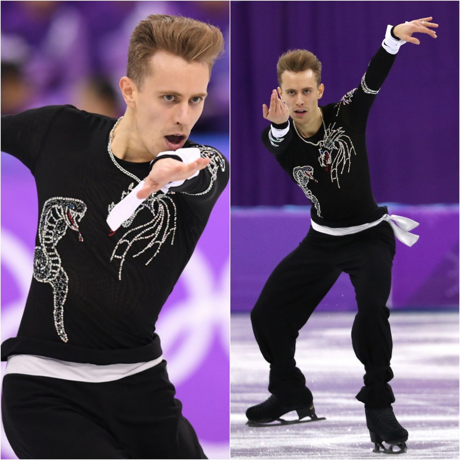Nick Verreos Ice Style 2018 Winter Olympics Figure Skating