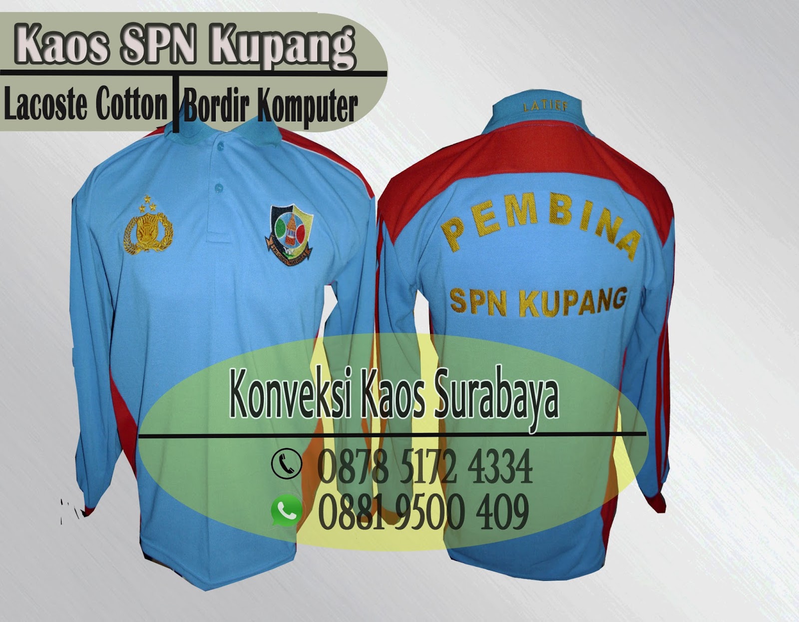 konveksi kaos olahraga instansi berkualitas surabaya