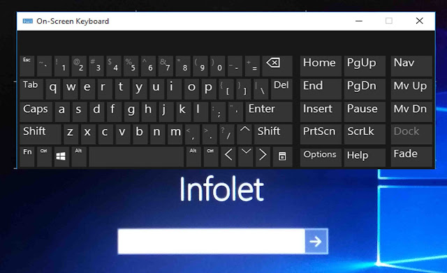 Cannot Type Password in Windows On screen keyboard Cannot Type Password in Windows On screen keyboard
