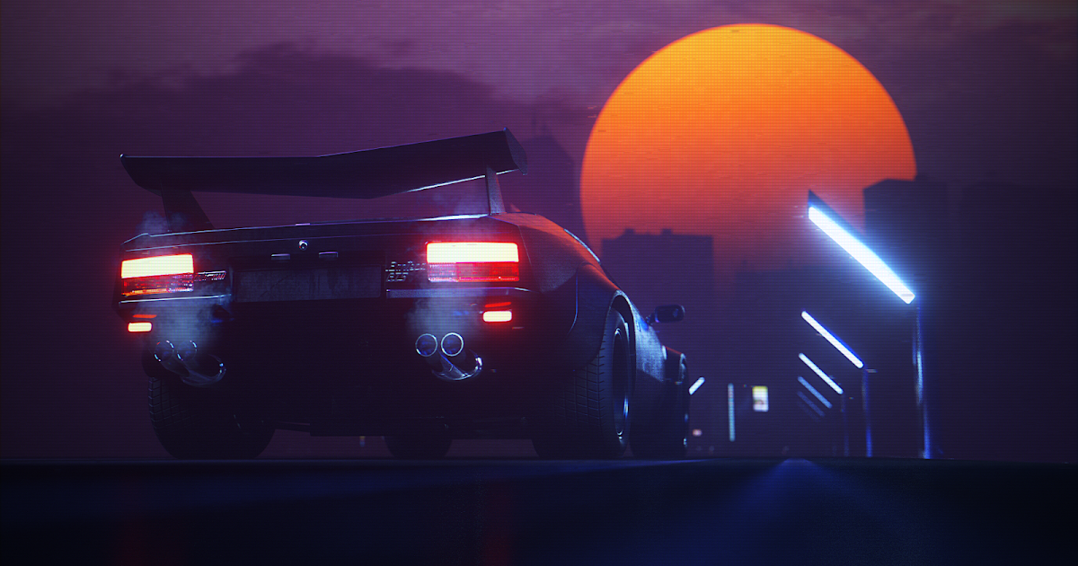 cyberpunk car wallpaper hd 1080p