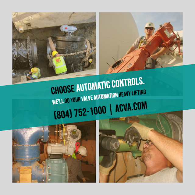 Let Automatic Controls of Virginia Do Your "Valve Automation Heavy
