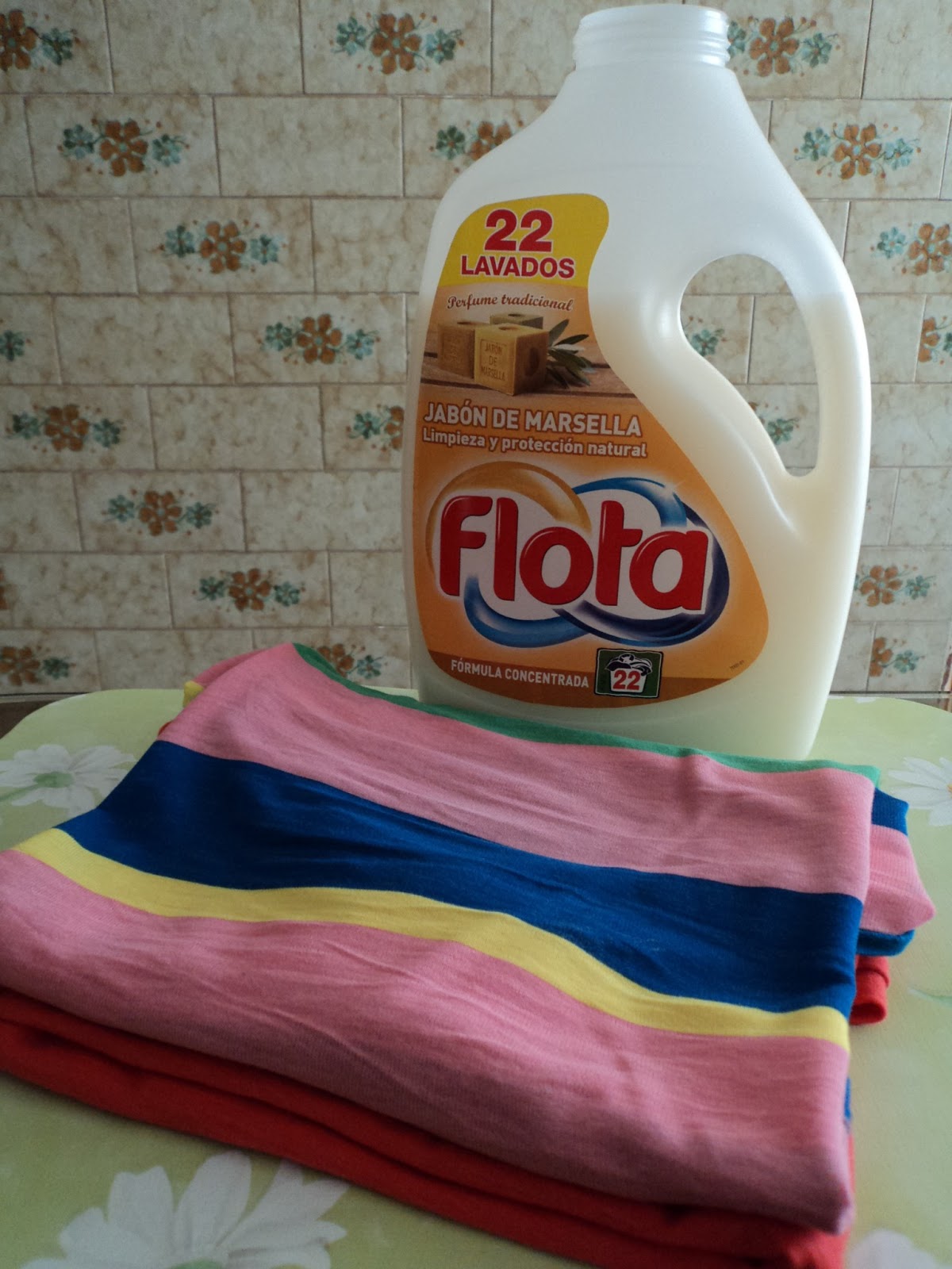 El Blog de una Principiante Detergente Líquido Jabón de Marsella Flota