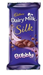 Cadbury Dairy Milk Silk Bubbly chocolate