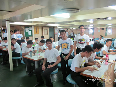 MSAP cadets eating in TSKFO mess hall