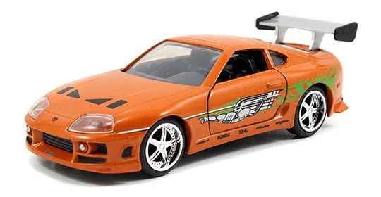 Brian's Toyota Supra coleccion rapido y furioso, coleccion rapido y furioso jada toys, coleccion rapido y furioso 1/32, Brian's Toyota Supra