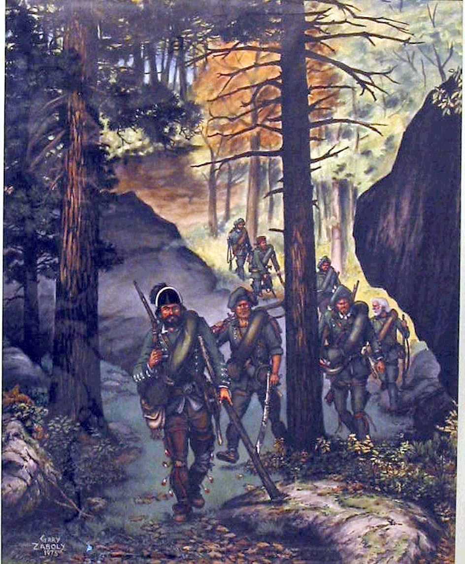Flintlock and tomahawk Rangers by Gary Zaboly