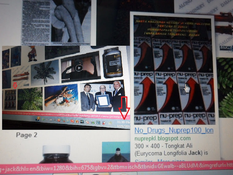 Google Search 1st page Nu-Prep100 US,EU patent "NO DRUGS" 12 April 2012,  0.36seconds 11.30pm