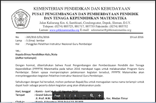  Daftar Nama Instruktur Nasional Guru Pembelajar  Daftar Nama Instruktur Nasional Guru Pembelajar 2016