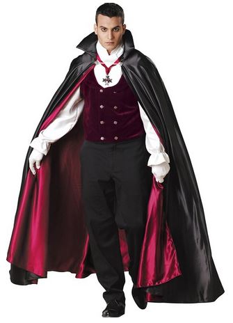 Halloween mega mall: Men’s Gothic Vampire Costume Review