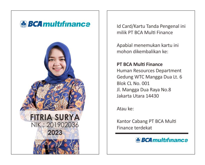 Id Card Bank Bca