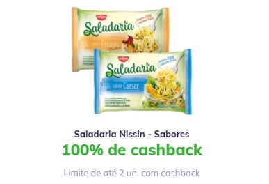 Cadastrar NISSIN Saladaria Experimente de Graça Novidade - Dinheiro de Volta