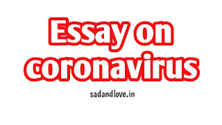 Essay coronavirus in Hindi in 2500 words