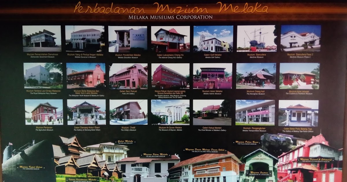 Melawat Muzium Muzium Di Bandar Melaka Dalam Masa Sehari