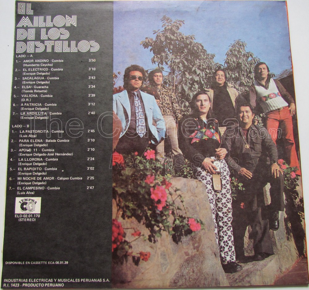 LOS DESTELLOS EL MILLON DE LOS DESTELLOS 1979 Omar Longhi