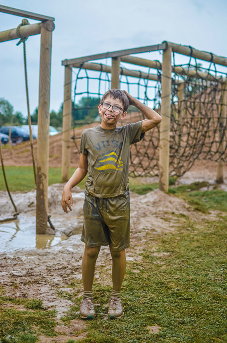 The Bear Trail, family assault course, Cullompton Devon