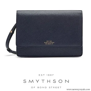 Kate Middleton carried Smythson Panama Clutch