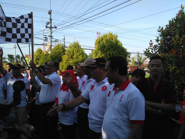 Peringati Kemerdekaan RI, Muspika Kebonarum Adakan Jalan Sehat Bersama Warga