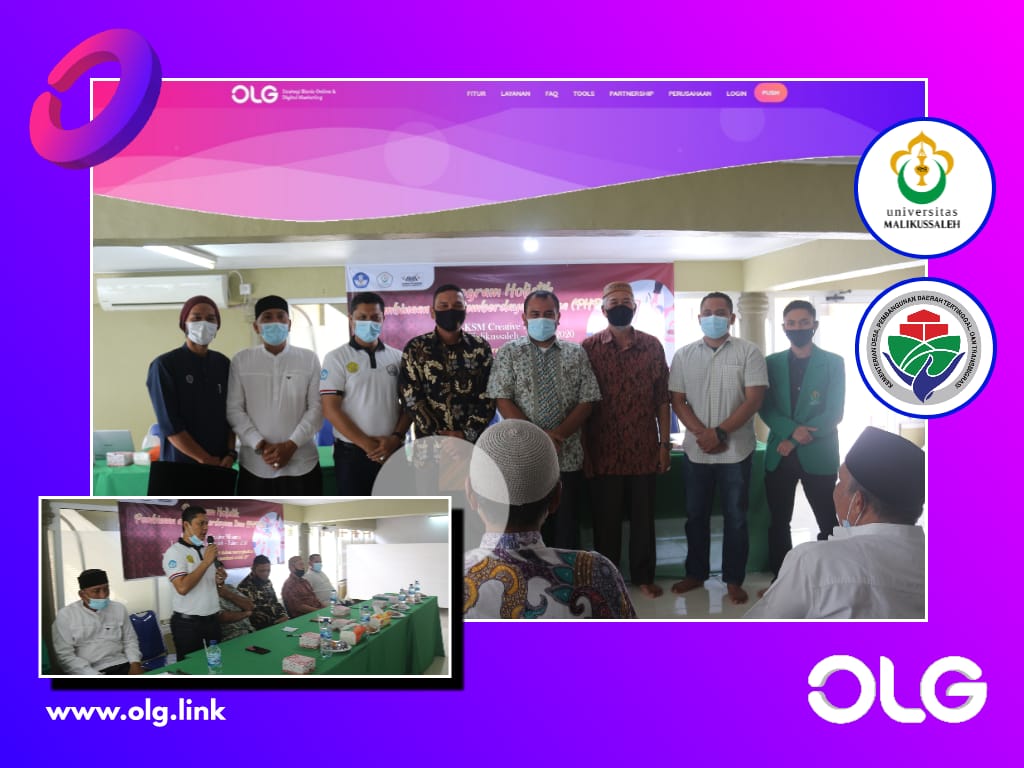 Launching kegiatan PHP2D Creative Minority Unimal Bersama OLG Indonesia