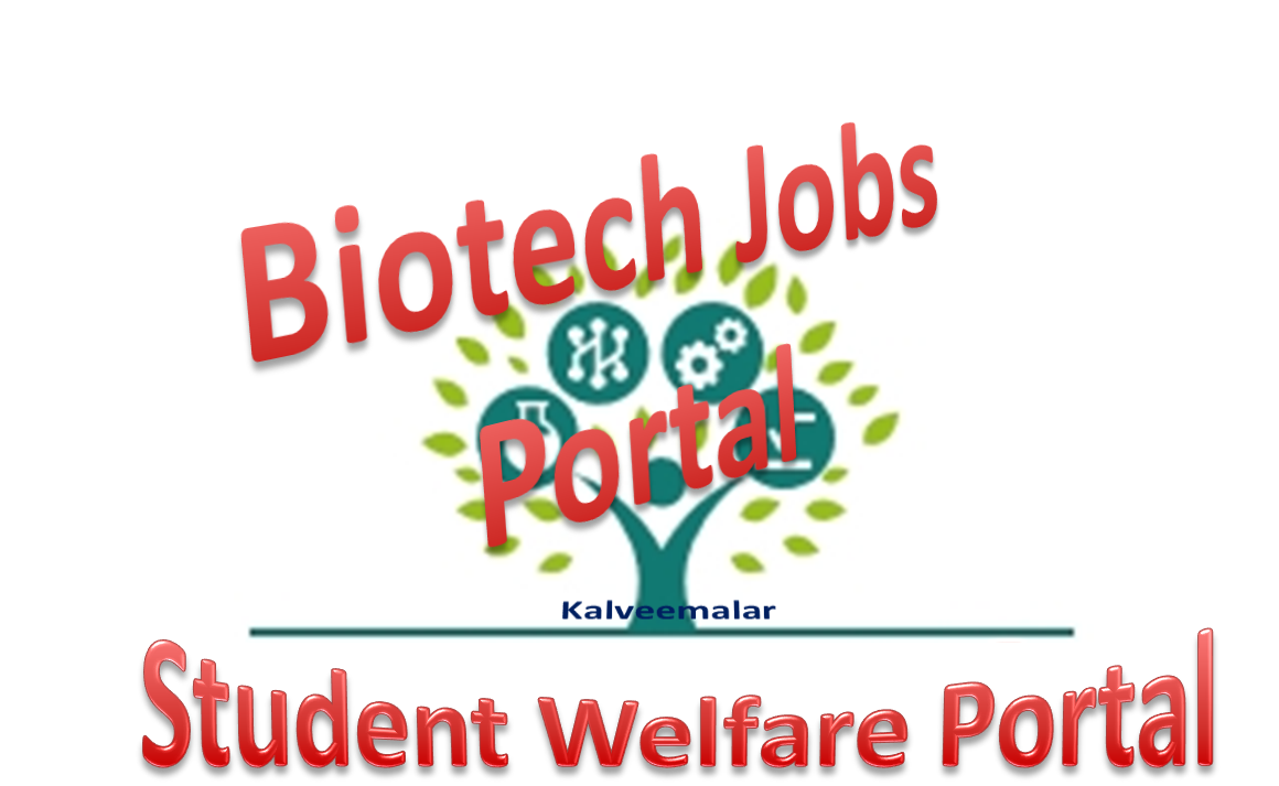 Biotech Jobs Doctorate Degree Holders / Ph.D. qualified candidates/ Post Graduate Fresher's