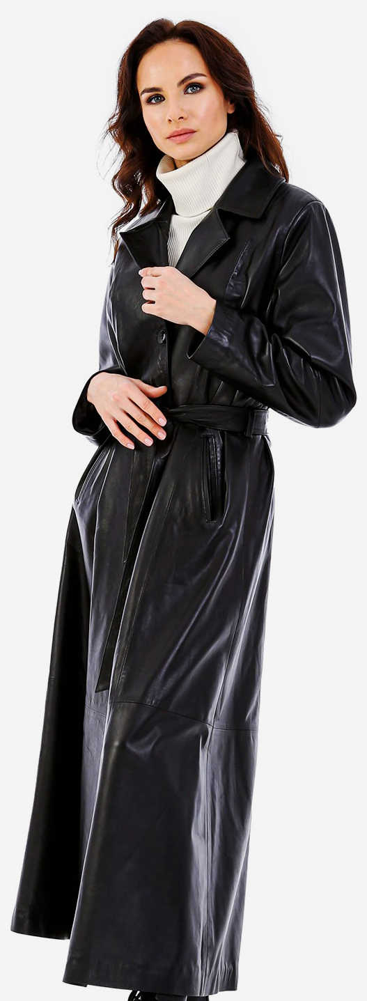 Leather Coat Daydreams: A new long leather coat!