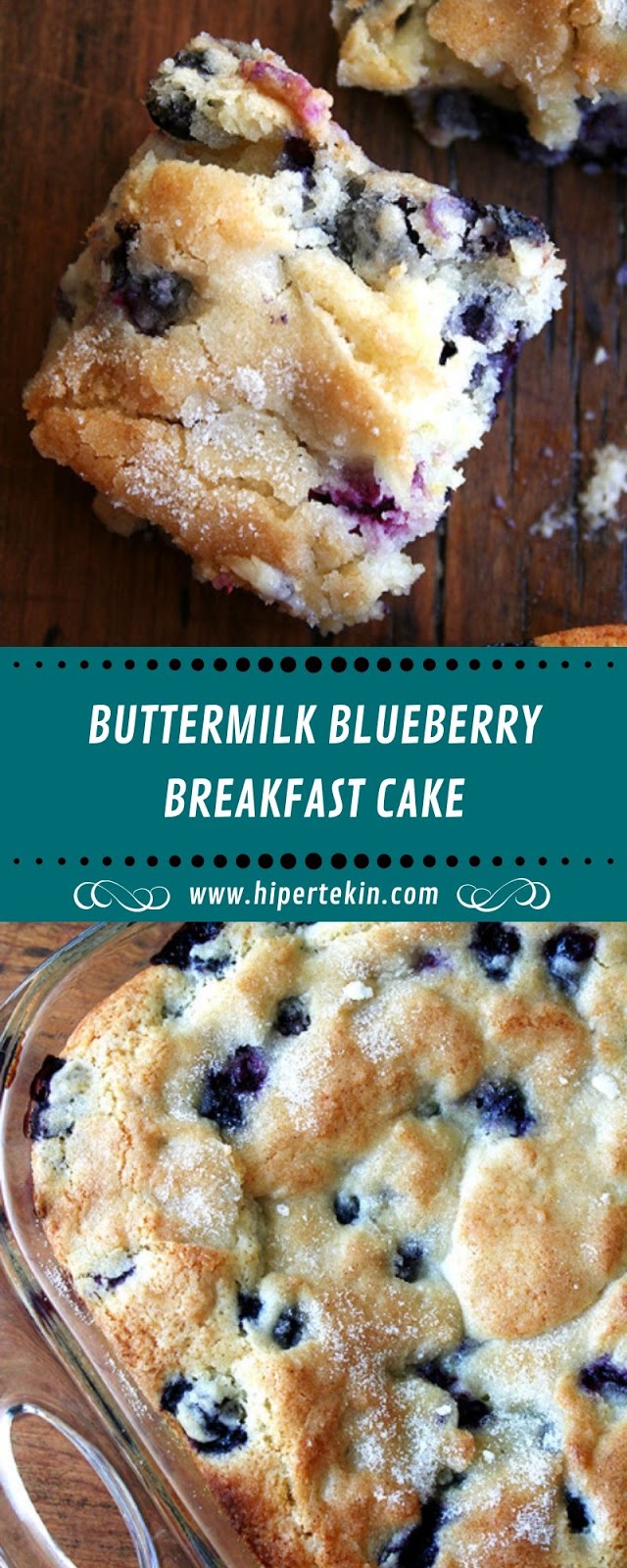 BUTTERMILK BLUEBERRY BREAKFAST CAKE