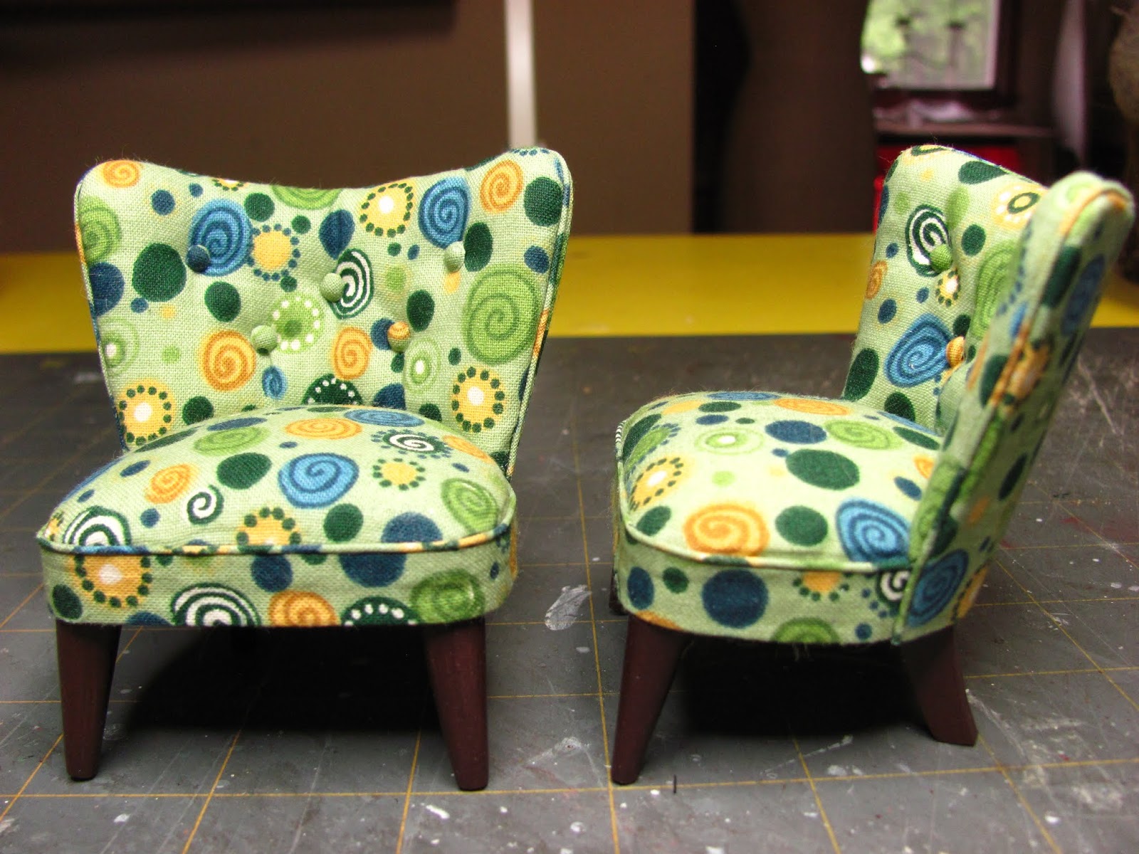 Dollhouse Miniature Furniture Tutorials 1 inch minis HOBBY