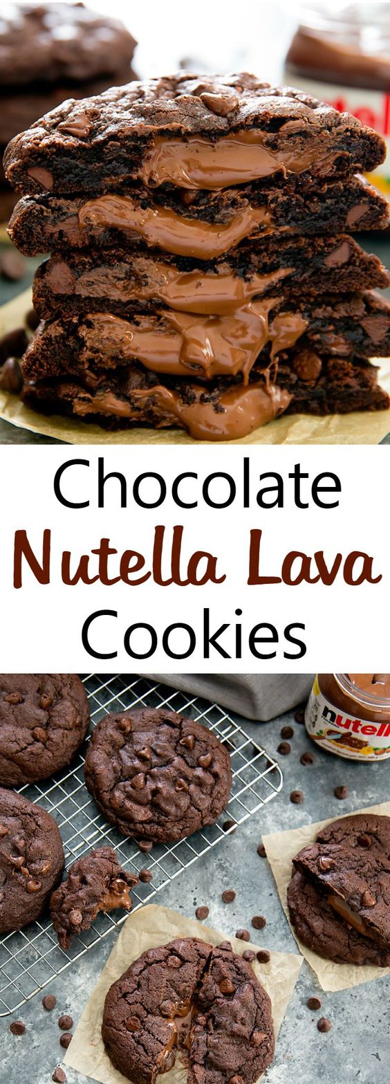CHOCOLATE NUTELLA LAVA COOKIES #recipes #dessertrecipes #easyrecipes #easydessertrecipes #food #foodporn #healthy #yummy #instafood #foodie #delicious #dinner #breakfast #dessert #lunch #vegan #cake #eatclean #homemade #diet #healthyfood #cleaneating #foodstagram CHOCOLATE NUTELLA LAVA COOKIES #recipes #dessertrecipes #easyrecipes #easydessertrecipes #food #foodporn #healthy #yummy #instafood #foodie #delicious #dinner #breakfast #dessert #lunch #vegan #cake #eatclean #homemade #diet #healthyfood #cleaneating #foodstagram