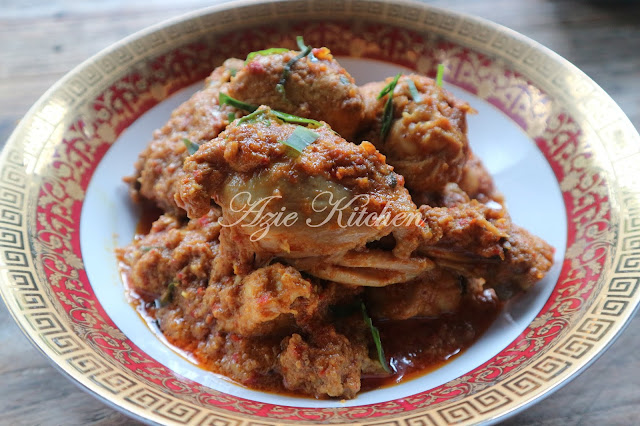 Rendang Pedas Ayam Gerenti Sedap