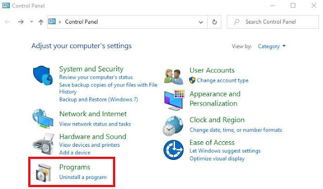 Cara Menghapus Aplikasi di Windows 10 Melalui Control Panel Cara Menghapus Aplikasi di Windows 10 Melalui Control Panel