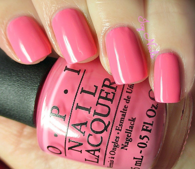 OPI Kiss Me I'm Brazilian: Swatch and Review - Notes from My Dressing Table