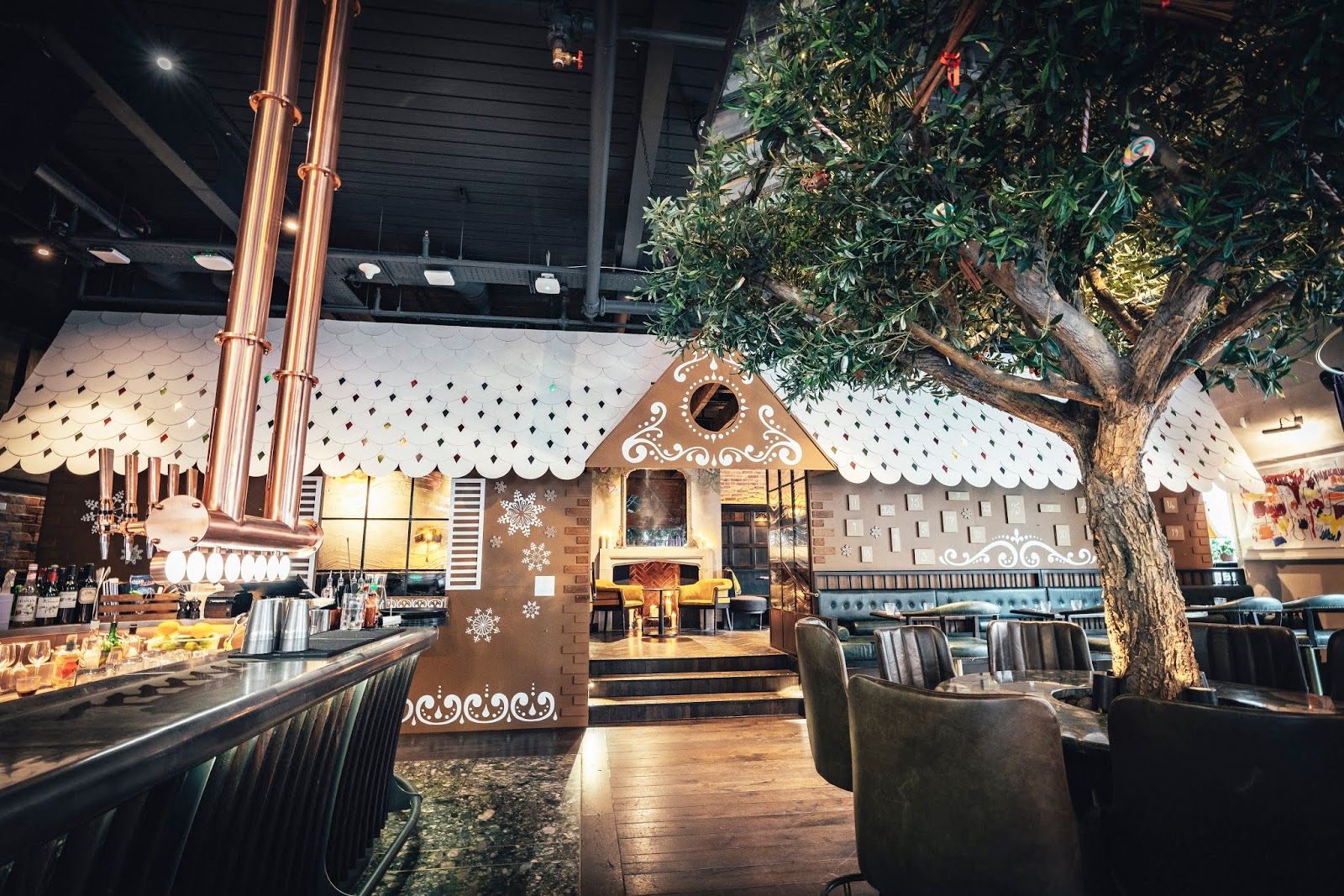 London Pop ups: The Gun #39 s Winter Wonderland in Spitalfields with a