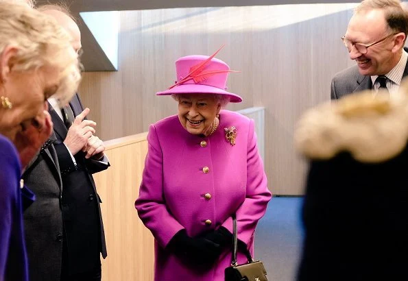 During the visit Queen Elizabeth was accompanied by Prince Andrew, Duke of York. Queen officially opened the new Ashworth Centre.