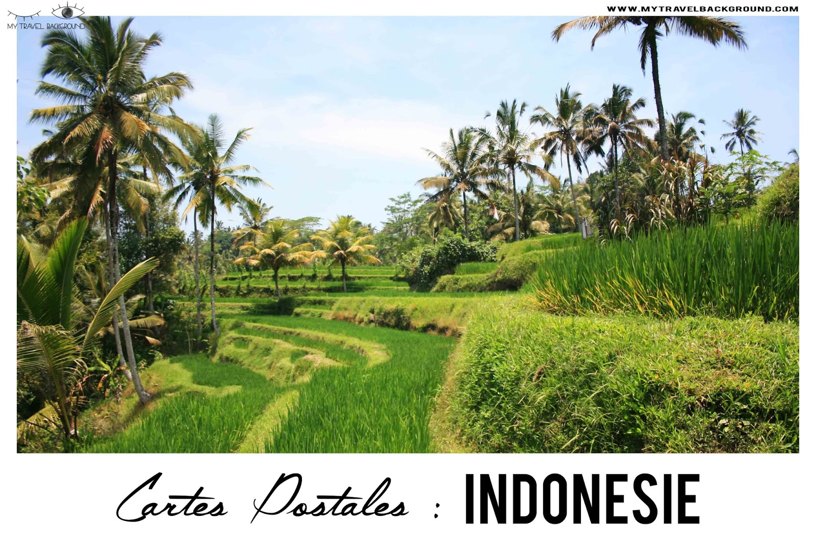 My Travel Background : Cartes Postales d'Indonésie