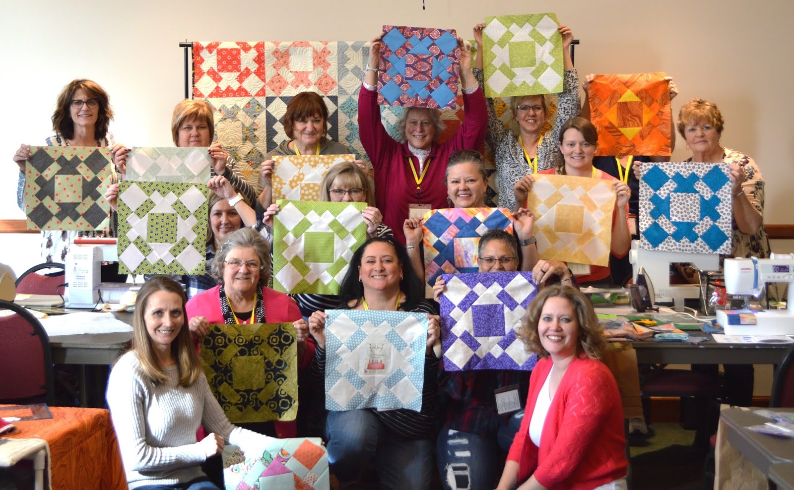 Happy Quilting Teaching Times Cedar Quilt Retreat!!!!