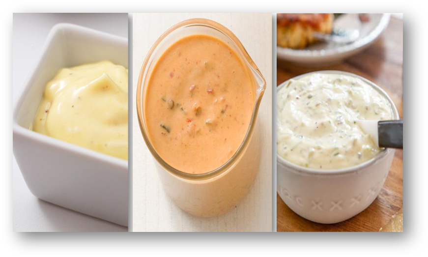 CHEF Q Top 10 Derivatives of Mayonnaise Dressing and Their Ingredients