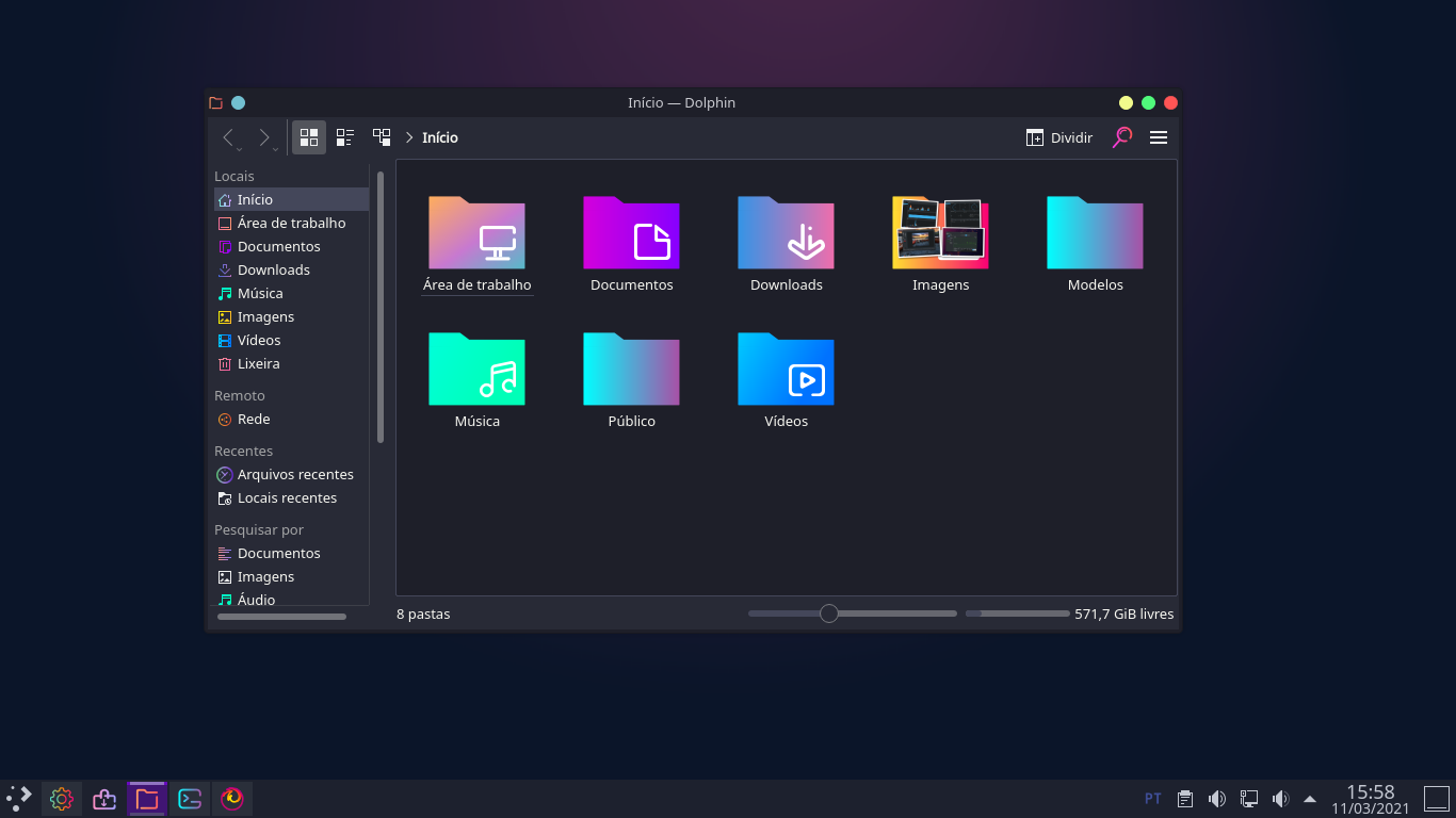 Tema Dracula para o seu Linux