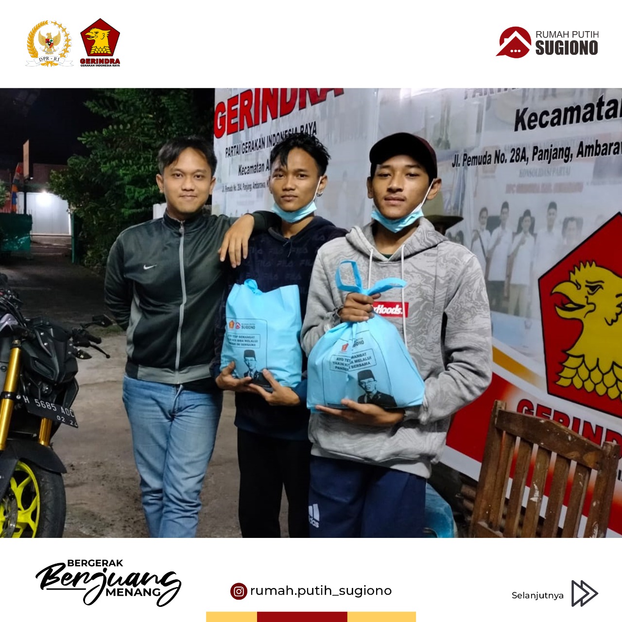 Kader Muda Partai Gerindra Kabupaten Semarang, Provinsi Jawa Tengah.