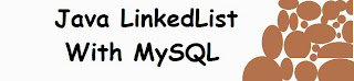 java linkedlist with mysql database