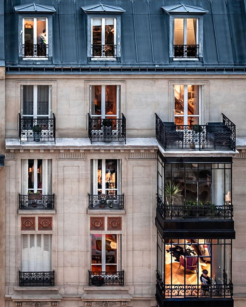 Photography | While in Lockdown: A Few Beautiful Parisian Façades