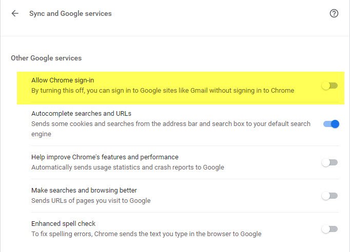 ลงชื่อเข้าใช้เว็บไซต์ Google โดยไม่ต้องลงชื่อเข้าใช้ Chrome