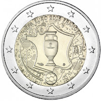 EM jalkapallo Ranska 2016 kolikko