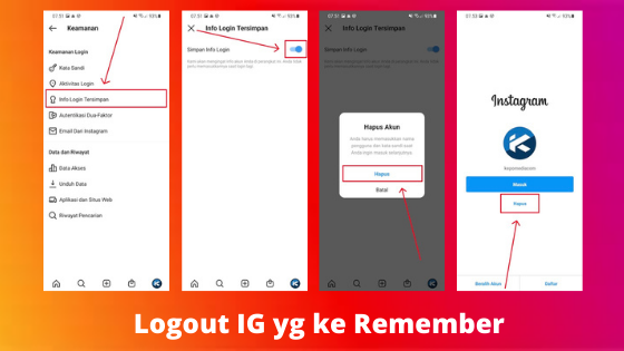 Cara Logout Instagram Yang Ke Remember Terbaru Kepomedia Com Cara Logout Instagram Yang Ke Remember Terbaru Kepomedia Com