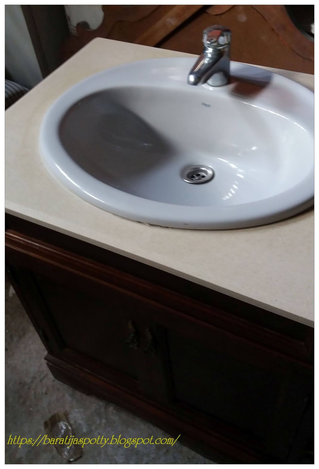 Baratijas Potty: LAVABOS - POLLETES ENCIMERAS DE MÁRMOL - MAMPARAS EN